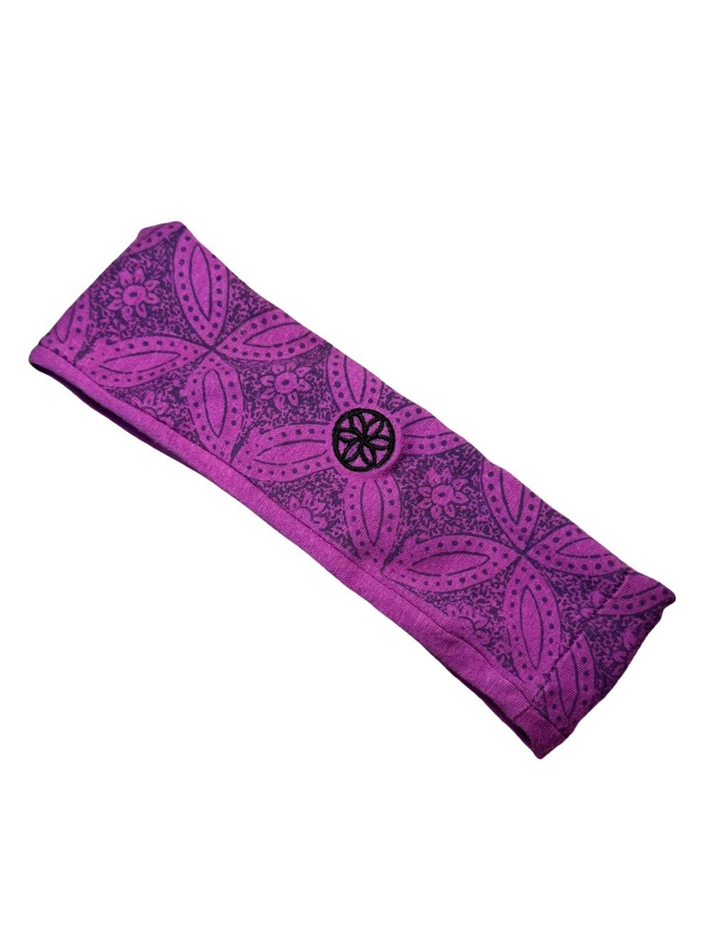 Athleta Purple Floral Print Stretch Headband